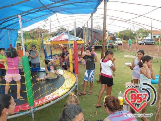 Festa das Crianças na comunidade São Jorge