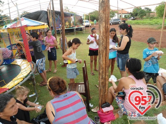 Festa das Crianças na comunidade São Jorge