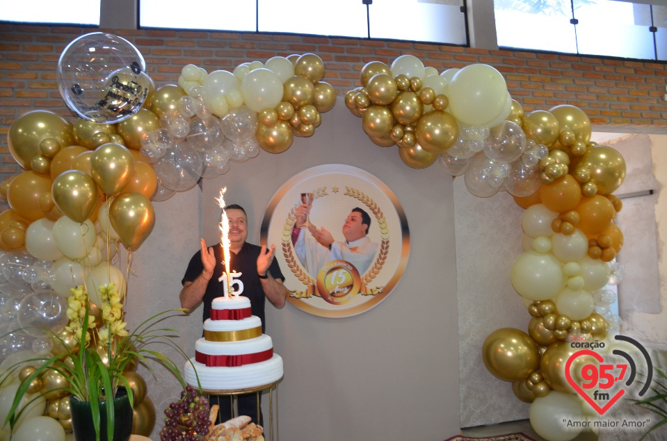Pe. Alex Gonçalves Dias: 15 anos de Ordenação Sacerdotal