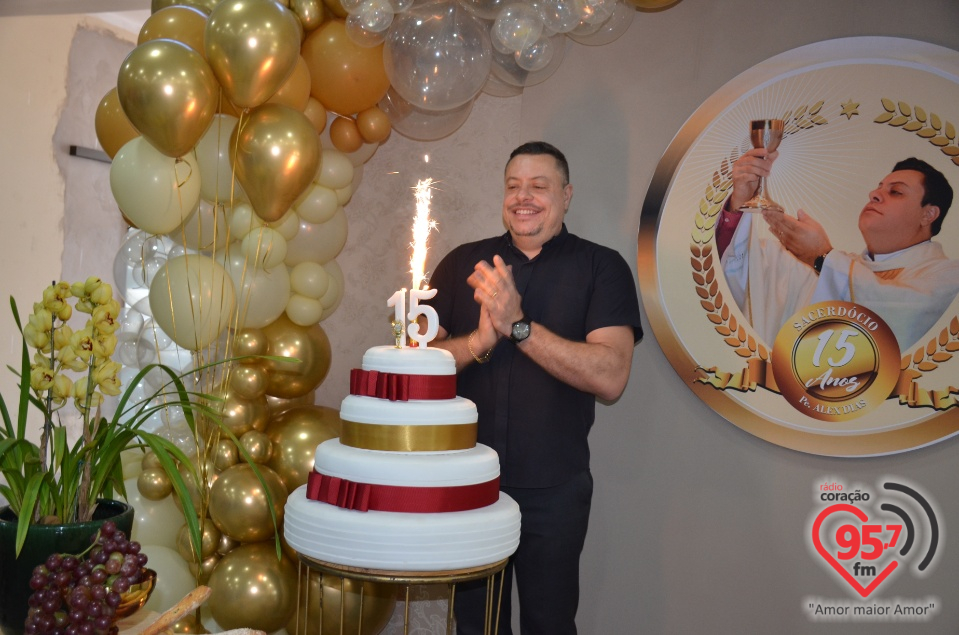 Pe. Alex Gonçalves Dias: 15 anos de Ordenação Sacerdotal