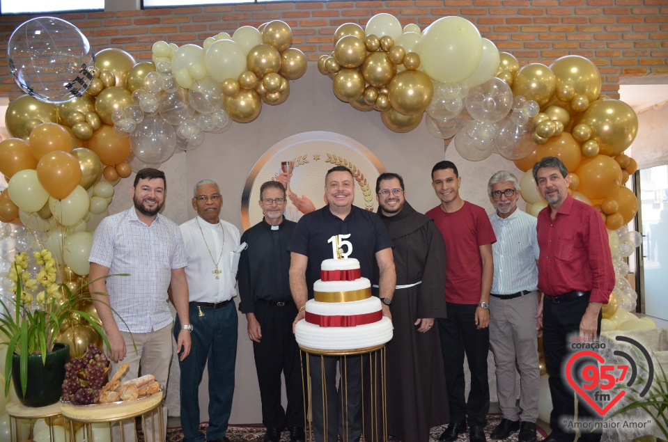Pe. Alex Gonçalves Dias: 15 anos de Ordenação Sacerdotal