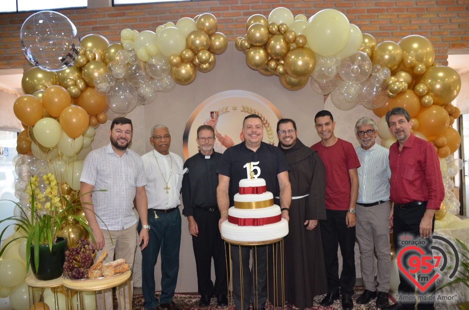 Pe. Alex Gonçalves Dias: 15 anos de Ordenação Sacerdotal