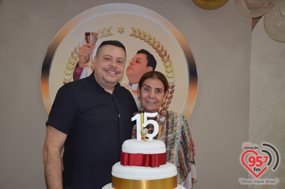 Pe. Alex Gonçalves Dias: 15 anos de Ordenação Sacerdotal