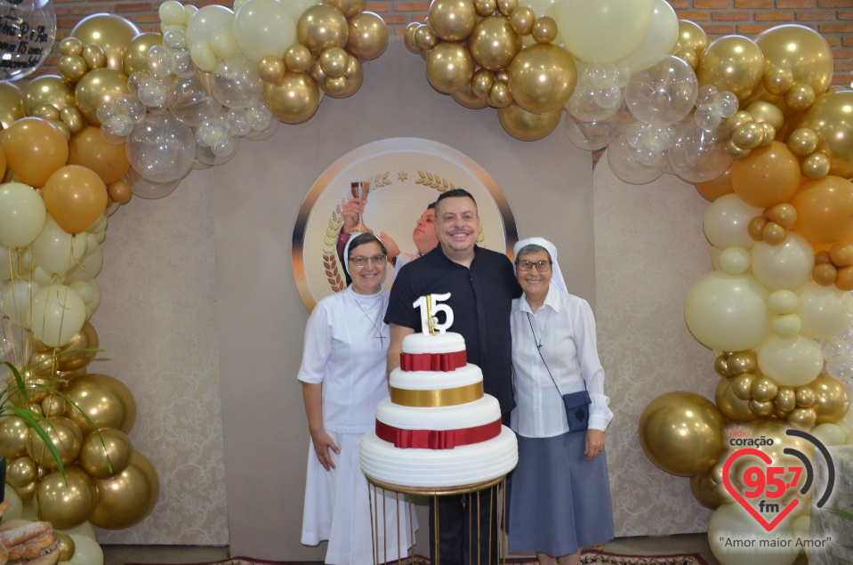 Pe. Alex Gonçalves Dias: 15 anos de Ordenação Sacerdotal