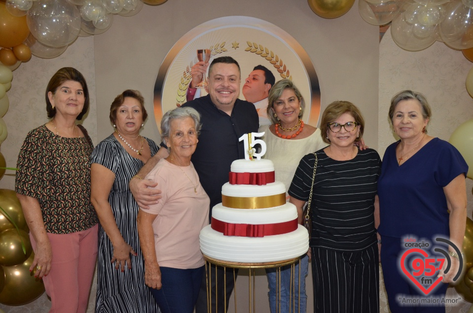 Pe. Alex Gonçalves Dias: 15 anos de Ordenação Sacerdotal