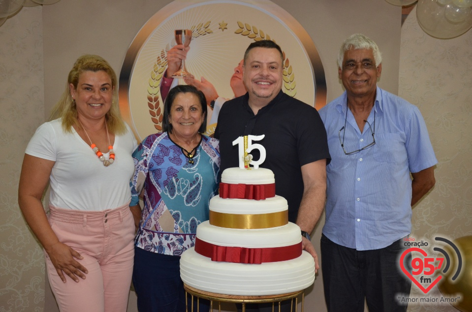 Pe. Alex Gonçalves Dias: 15 anos de Ordenação Sacerdotal