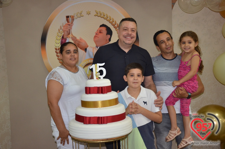 Pe. Alex Gonçalves Dias: 15 anos de Ordenação Sacerdotal