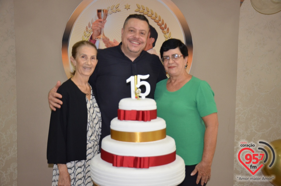Pe. Alex Gonçalves Dias: 15 anos de Ordenação Sacerdotal
