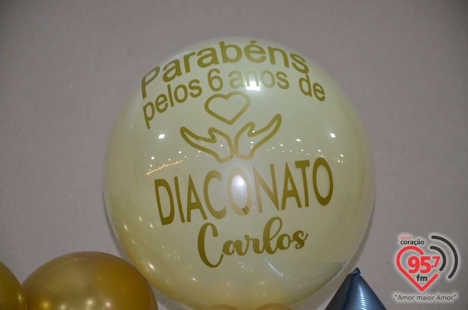 Parabéns José Carlos Peromingo, 6 anos de ordenação diaconal