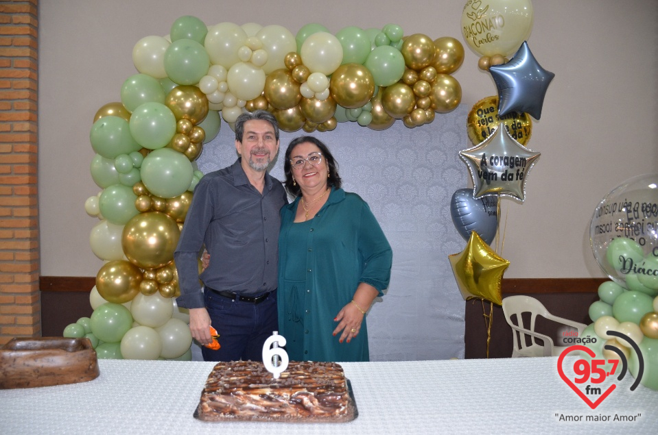 Parabéns José Carlos Peromingo, 6 anos de ordenação diaconal