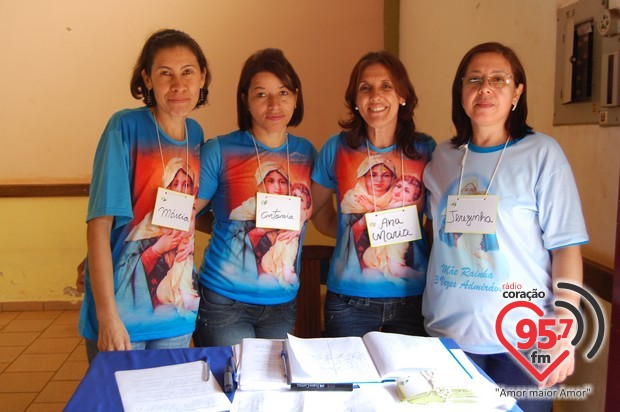 Encontro de formação para coordenadores e missionários da Mãe Peregrina; veja fotos