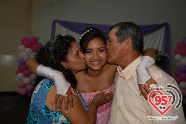 Integrante do Coral Santa Clara completa 15 anos e recebe os cumprimentos da FTM