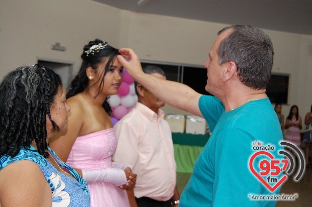 Integrante do Coral Santa Clara completa 15 anos e recebe os cumprimentos da FTM