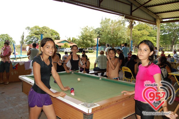 1ª confraternização de coroinhas com todas as comunidades