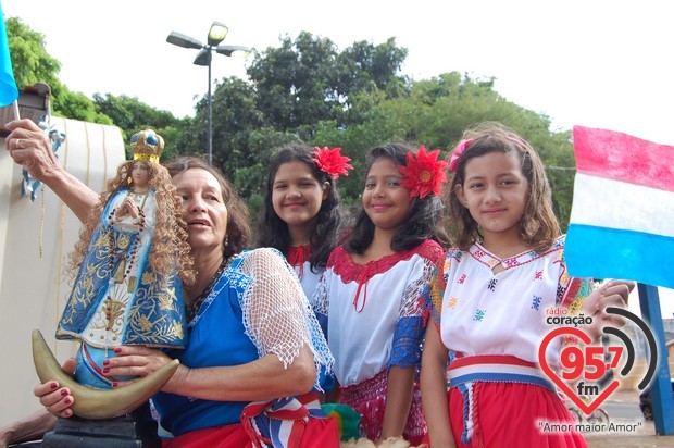 Dourados: Paraguaios celebram Nossa Senhora de Caacupê