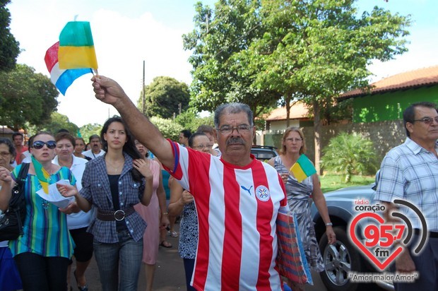 Dourados: Paraguaios celebram Nossa Senhora de Caacupê