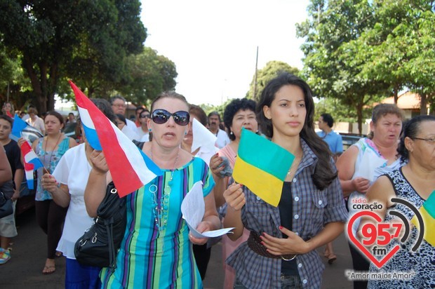 Dourados: Paraguaios celebram Nossa Senhora de Caacupê