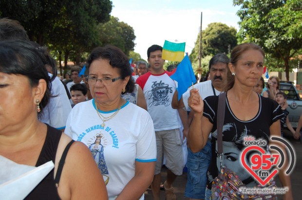 Dourados: Paraguaios celebram Nossa Senhora de Caacupê