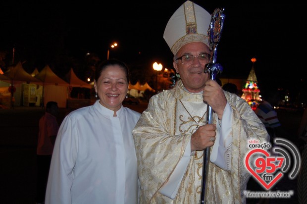 Católicos de Dourados celebram o Natal na Catedral