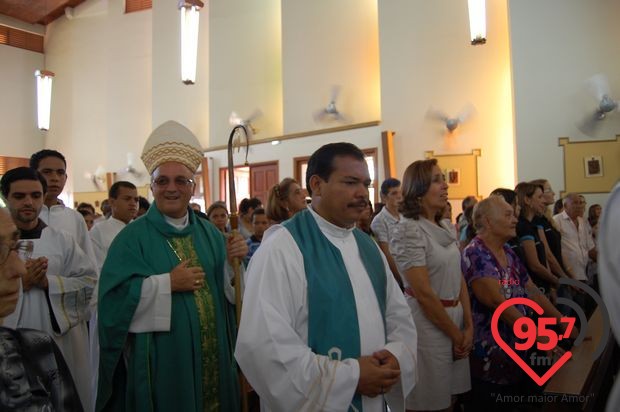 Frei Agnaldo toma posse como novo pároco em Rio Brilhante