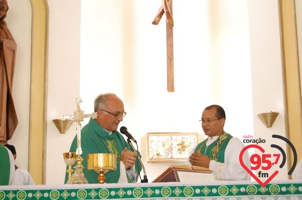 Frei Agnaldo toma posse como novo pároco em Rio Brilhante
