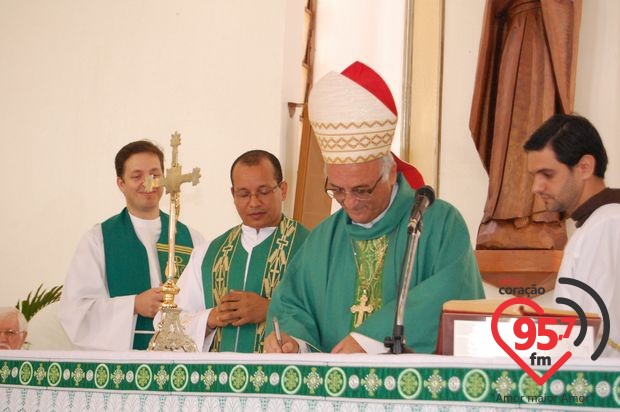 Frei Agnaldo toma posse como novo pároco em Rio Brilhante
