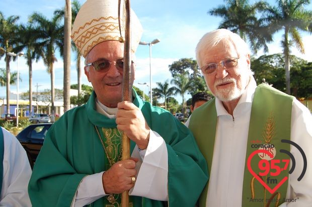 Frei Agnaldo toma posse como novo pároco em Rio Brilhante