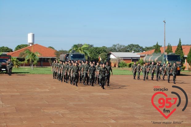 Exército forma 1ª Fase do estágio de adaptação de aspirantes em Dourados