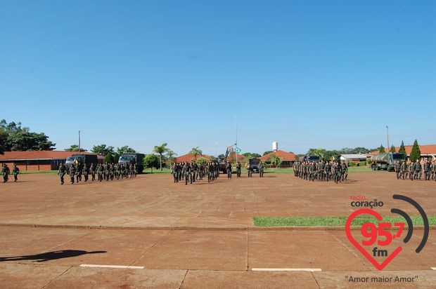 Exército forma 1ª Fase do estágio de adaptação de aspirantes em Dourados