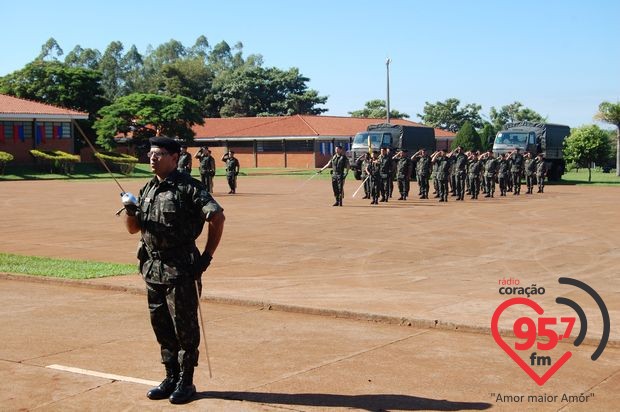 Exército forma 1ª Fase do estágio de adaptação de aspirantes em Dourados
