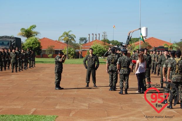 Exército forma 1ª Fase do estágio de adaptação de aspirantes em Dourados