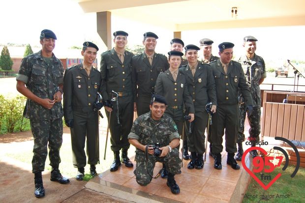 Exército forma 1ª Fase do estágio de adaptação de aspirantes em Dourados