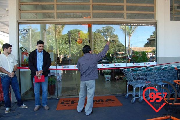 Supermercado Chama inaugura nova loja em Dourados