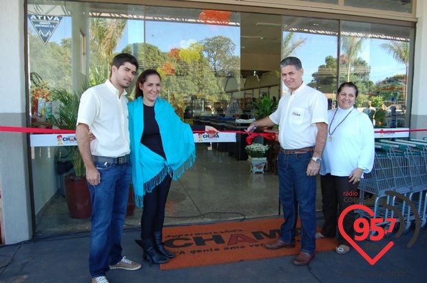 Supermercado Chama inaugura nova loja em Dourados