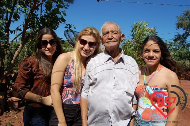 Aniversário de 90 anos de Joaquim; veja fotos