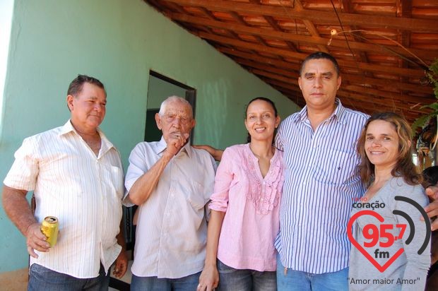 Aniversário de 90 anos de Joaquim; veja fotos