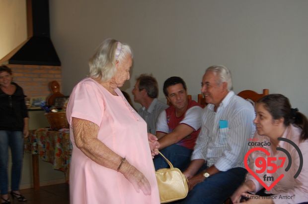 Acampamento Sênior: Tribo Azul se reúne para se confraternizar
