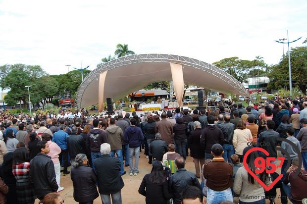 Festa de Corpus Christi emociona muitos fieis em Dourados