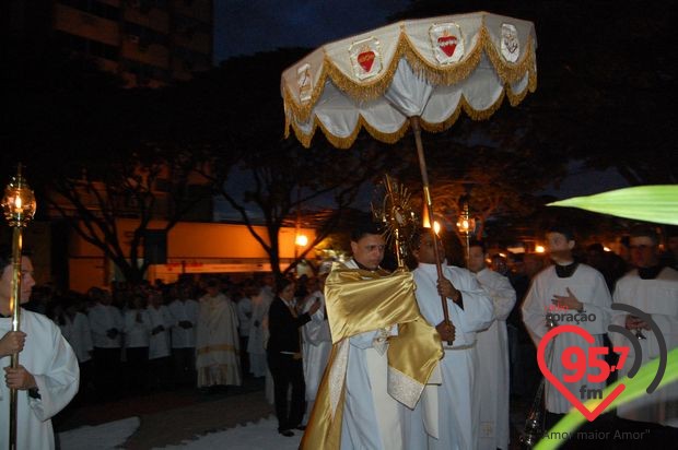 Festa de Corpus Christi emociona muitos fieis em Dourados