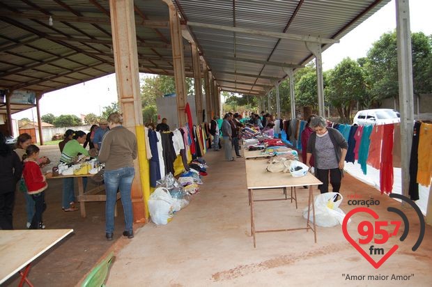Rádio Coração e Colônia Paraguaia realizam bazar beneficente