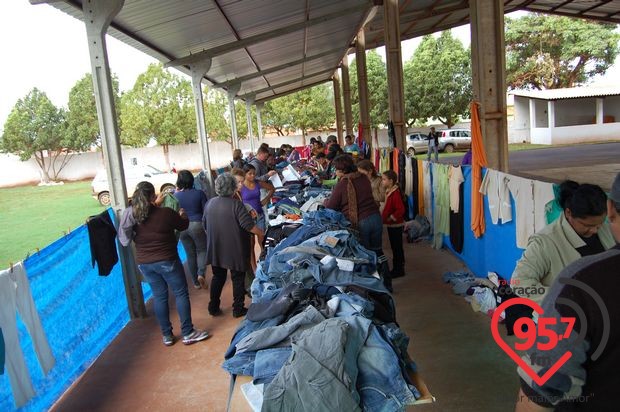 Rádio Coração e Colônia Paraguaia realizam bazar beneficente