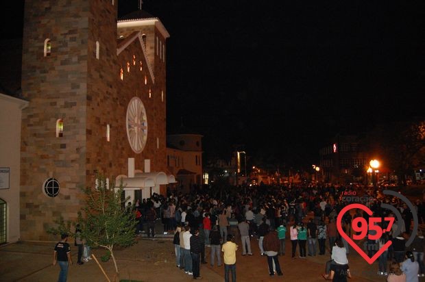 Símbolos da JMJ são acolhidos por 40 mil na Diocese de Dourados