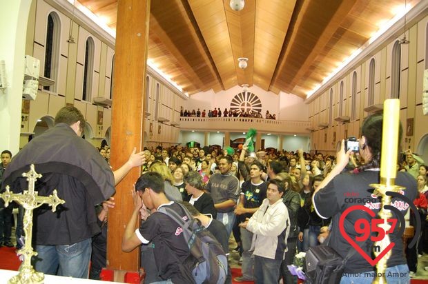 Símbolos da JMJ são acolhidos por 40 mil na Diocese de Dourados