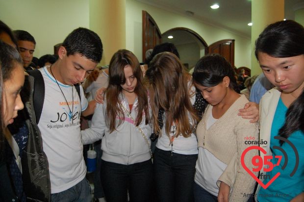 Símbolos da JMJ são acolhidos por 40 mil na Diocese de Dourados