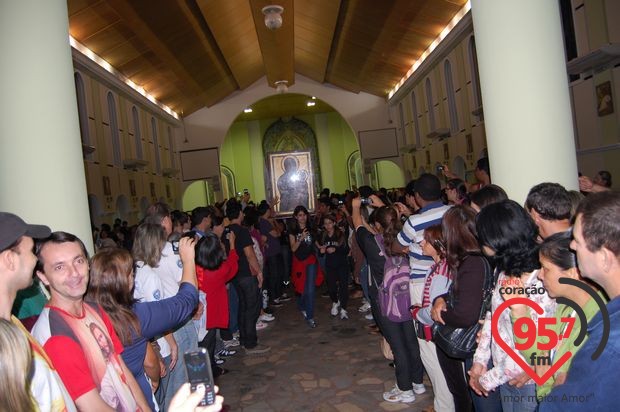 Símbolos da JMJ são acolhidos por 40 mil na Diocese de Dourados
