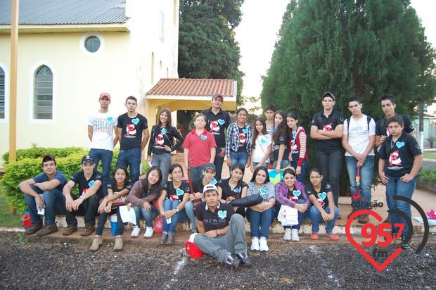 Símbolos da JMJ são acolhidos por 40 mil na Diocese de Dourados