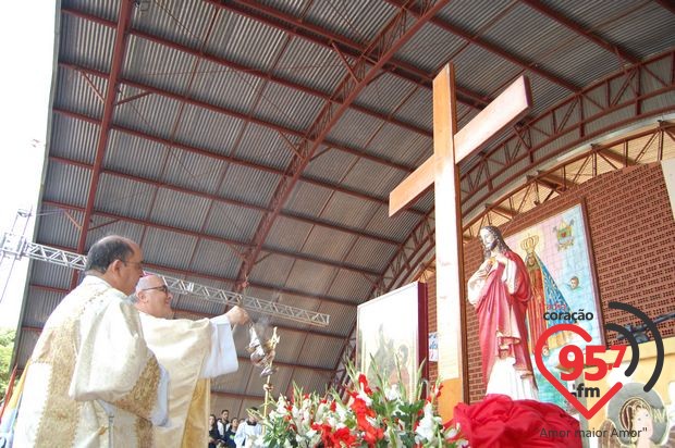 Símbolos da JMJ são acolhidos por 40 mil na Diocese de Dourados