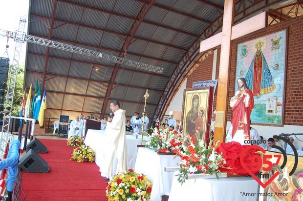 Símbolos da JMJ são acolhidos por 40 mil na Diocese de Dourados