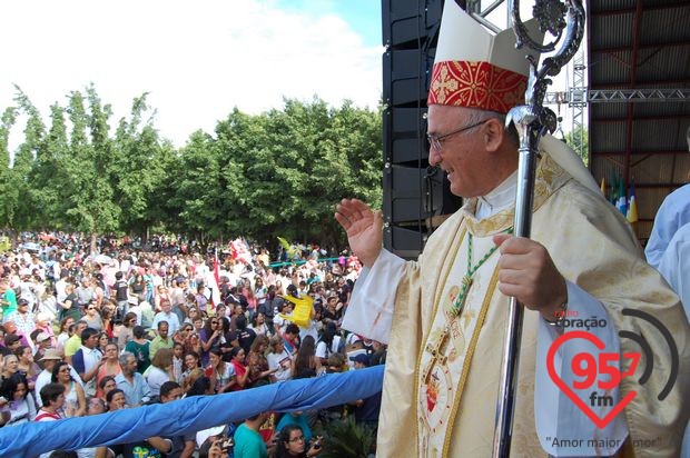 Símbolos da JMJ são acolhidos por 40 mil na Diocese de Dourados