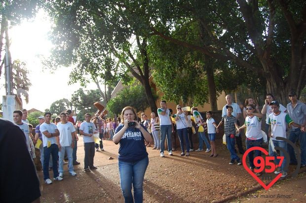 A Cruz Peregrina e o Ícone de Maria em Rio Brilhante